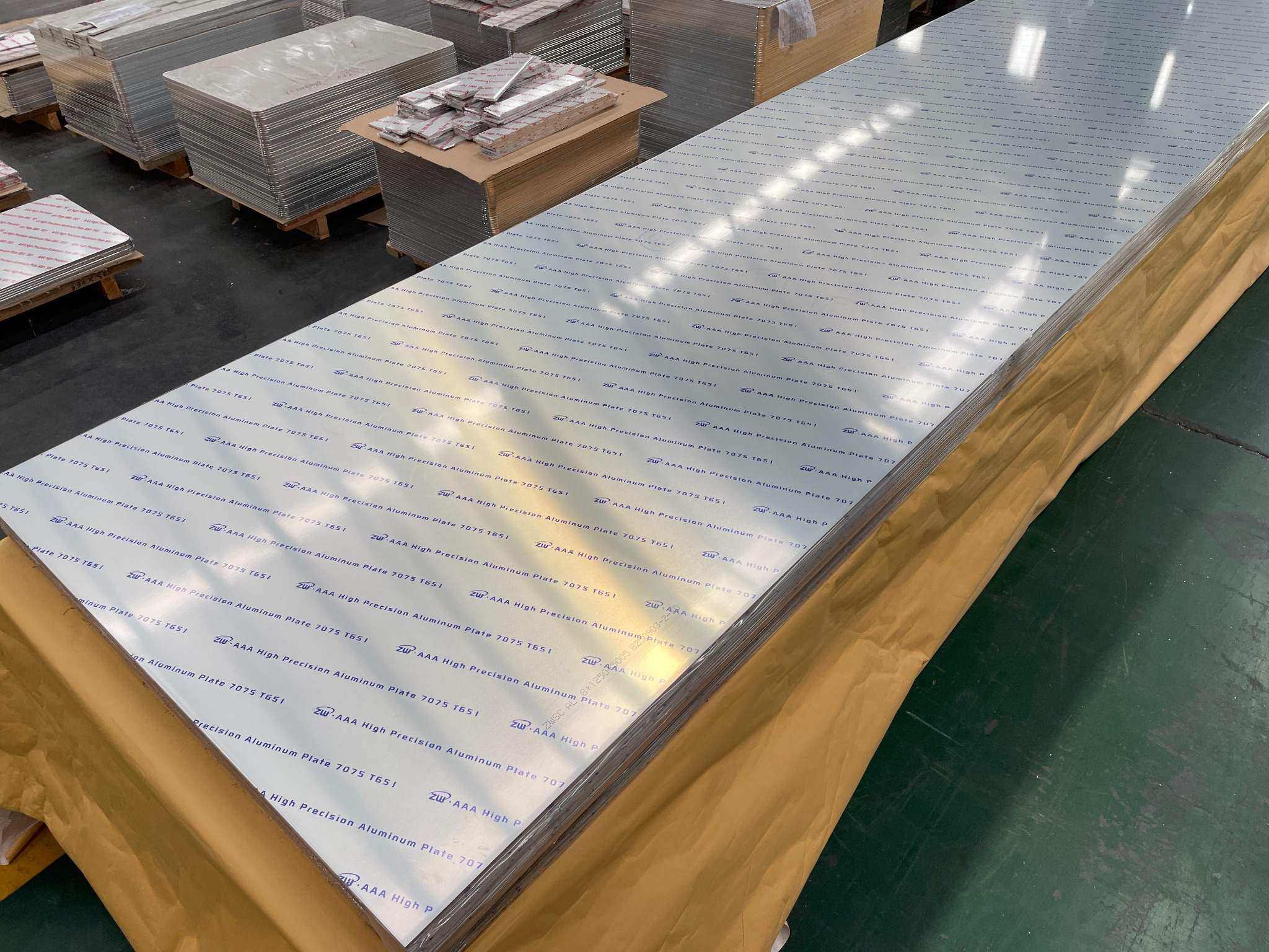 7075-T651 ultra-flat aluminum plate